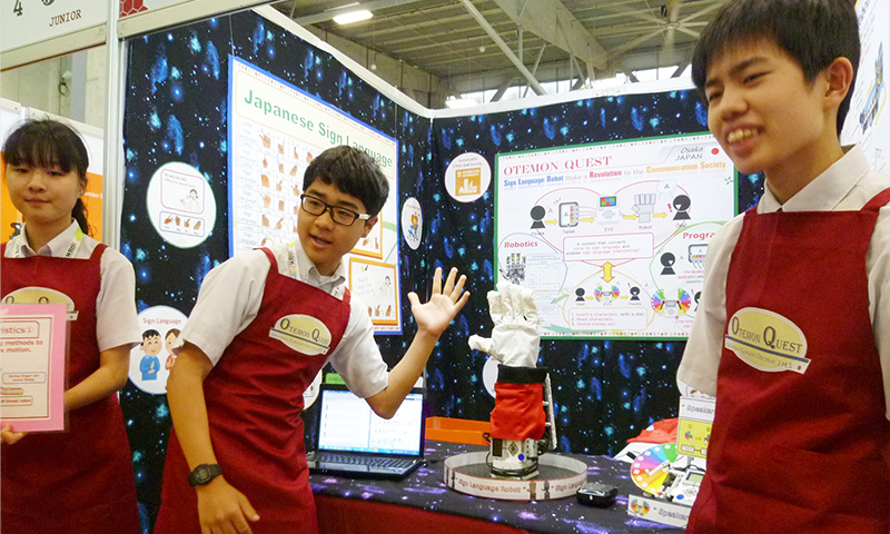 ロボット開発を通して世界を広げるロボットサイエンス部