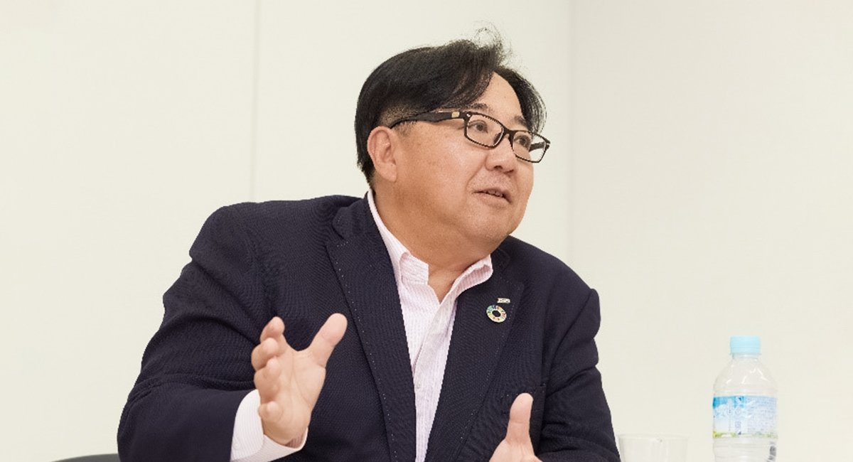 ダイワボウ情報システム（DIS）の松本裕之社長